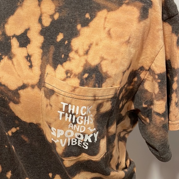 Spooky Vibes Tie Dye Tee - Picture 2 of 5